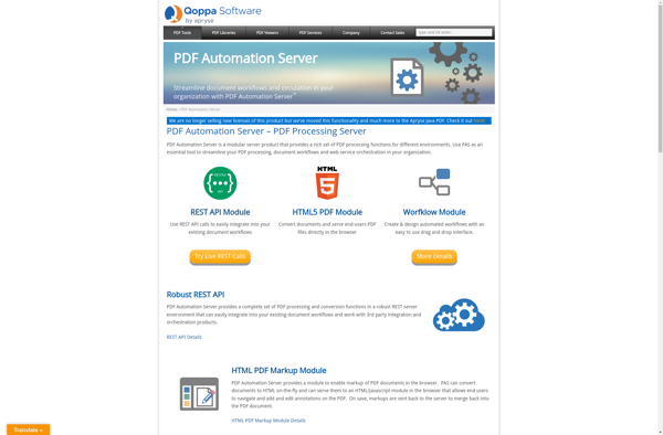 PDF Automation Server image