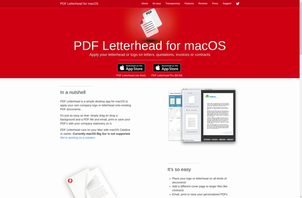 PDF Letterhead image