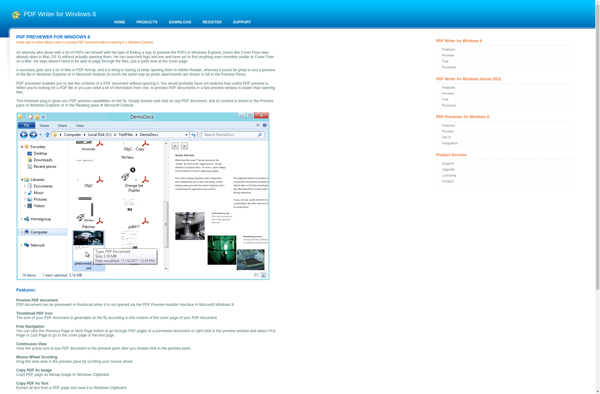 PDF Previewer for Windows 8 image