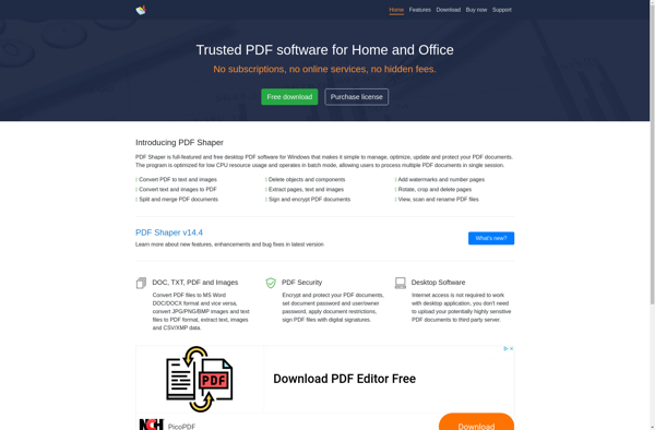 PDF Shaper image