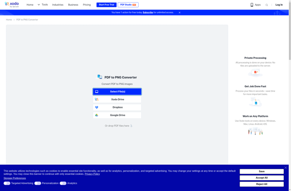 PDF to PNG (by Easy PDF) screenshot