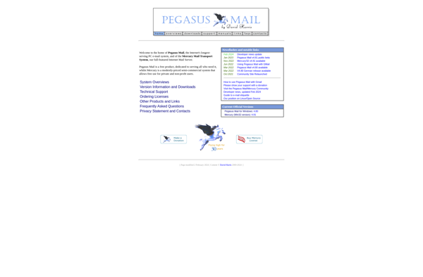 Pegasus Mail image