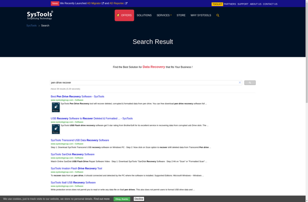 Pen Drive Recovery Tool - SysTools image