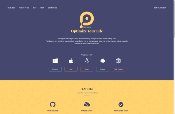 Pendulums screenshot