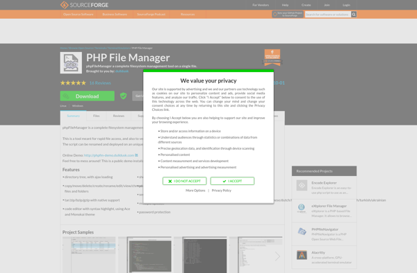 PHP File Manager image