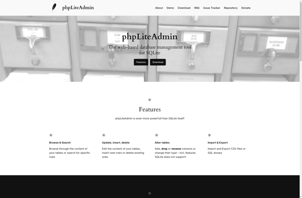 PHPLiteAdmin image