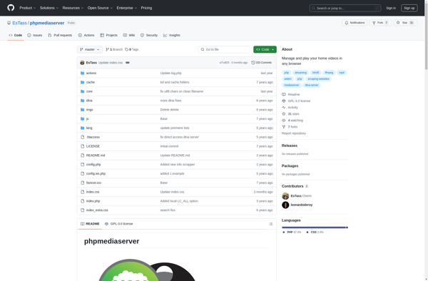 PHPMediaServer image