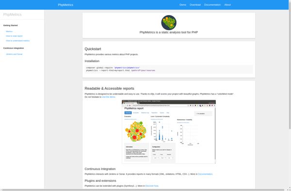 PhpMetrics image