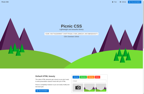 Picnic CSS image