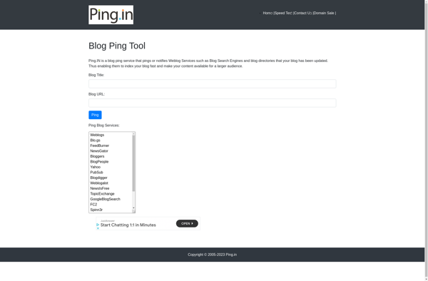 Ping.in image