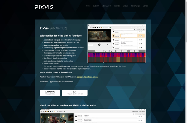 PixVis Subtitler image