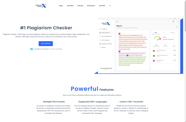 Plagiarism Checker X image