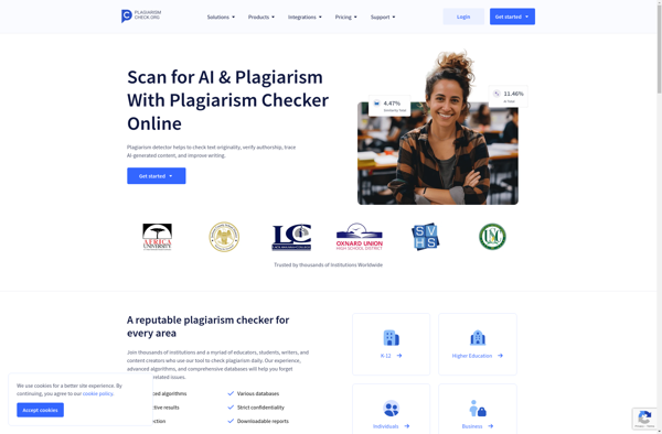 PlagiarismCheck.org image