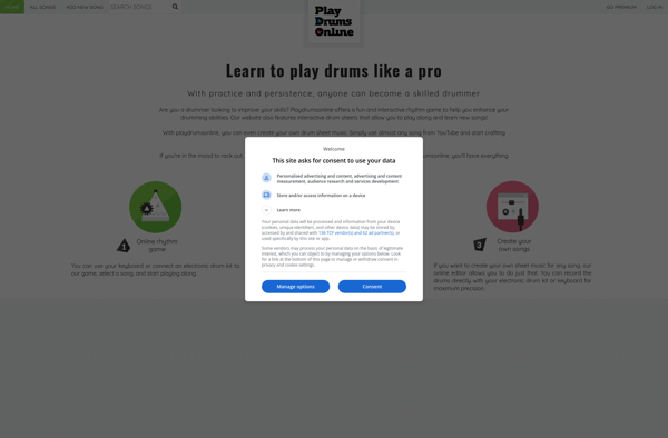 Play drums online image