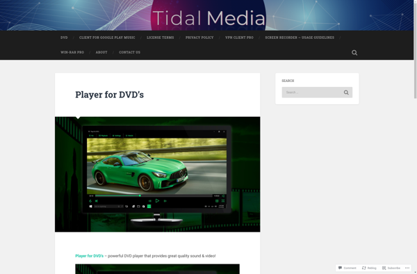 Player for DVD's screenshot