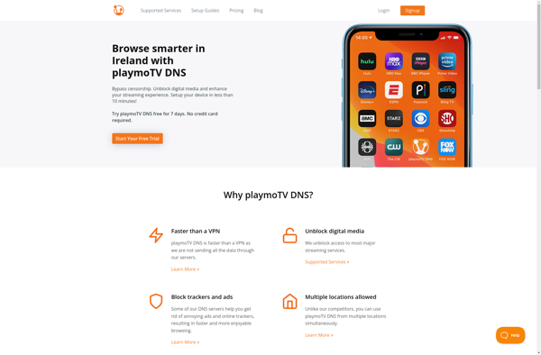 playmoTV Smart DNS and VPN screenshot
