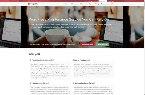 Plugmatter WordPress Support Service image