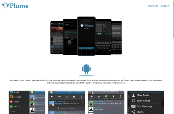 Plume for Twitter screenshot
