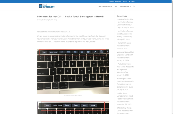 Pocket Informant screenshot