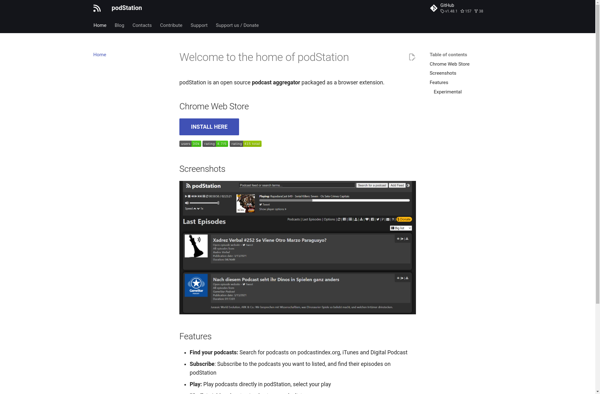 PodStation Podcast Player image