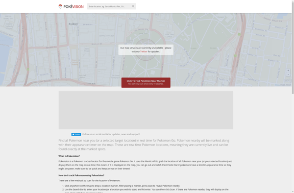 PokéVision screenshot