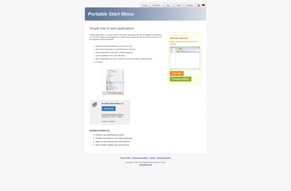 Portable Start Menu image
