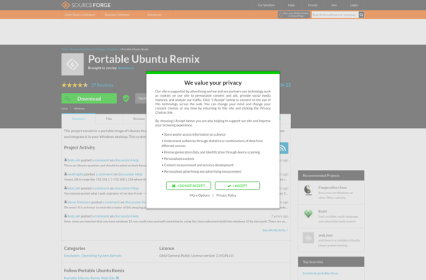 Portable Ubuntu Remix image