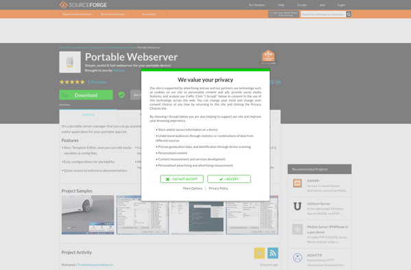 Portable Webserver image