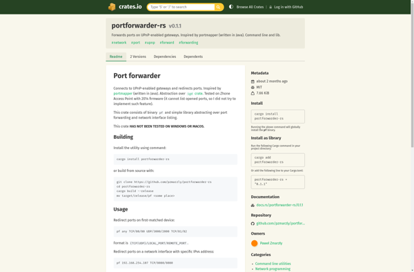 Portforwarder-rs image