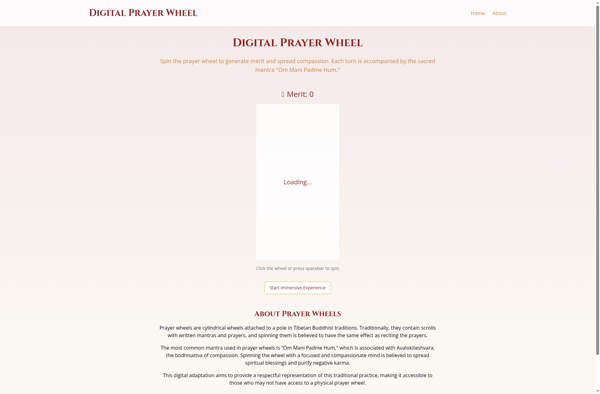 PrayerWheel.online screenshot