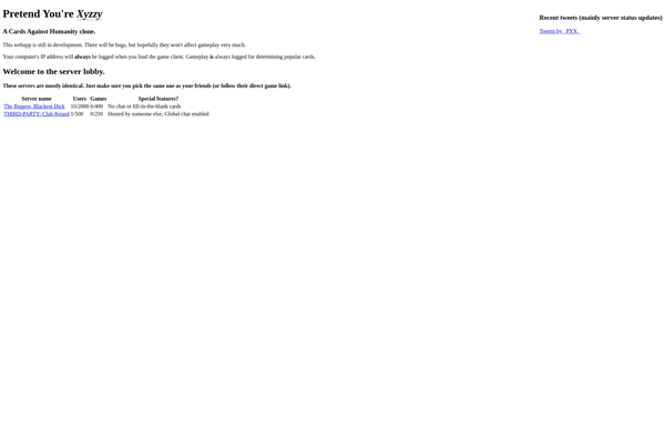 Pretend You're Xyzzy screenshot