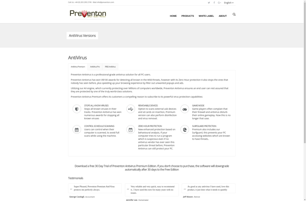 Preventon Antivirus screenshot