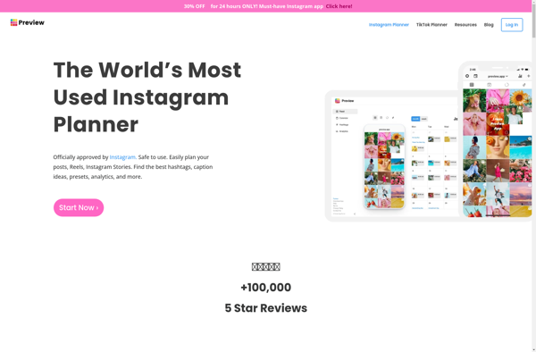 Preview: Planner for Instagram image