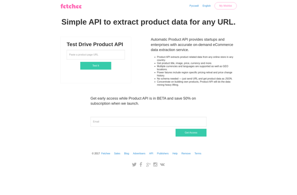 Product API by Fetchee image