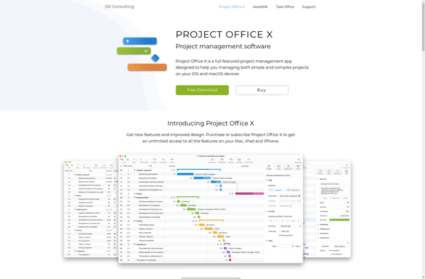 Project Office: Gantt chart image