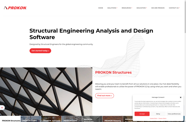 PROKON Structural Analysis and Design screenshot