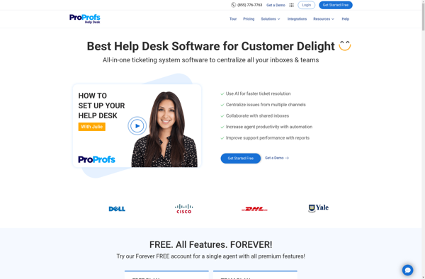 ProProfs Help Desk image