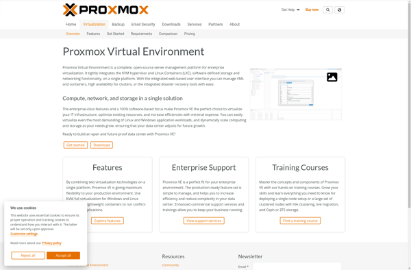 Proxmox Virtual Environment image