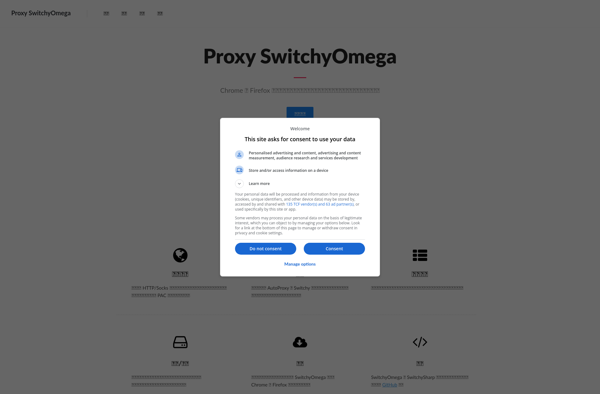 Proxy SwitchyOmega image