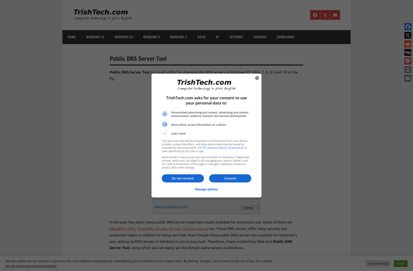 Public DNS Server Tool image