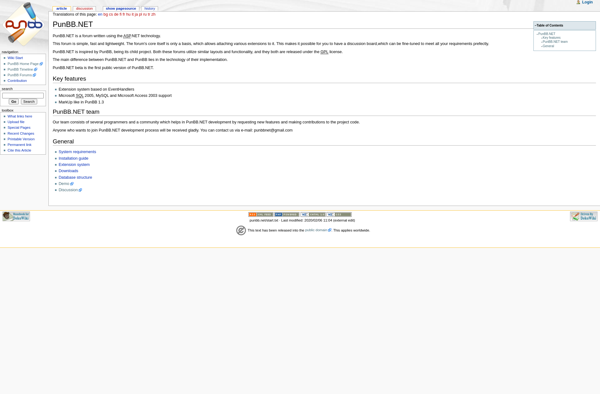 PunBB.NET screenshot