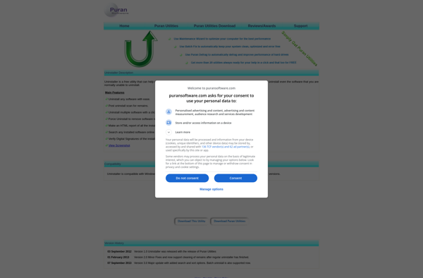 Puran Uninstaller image