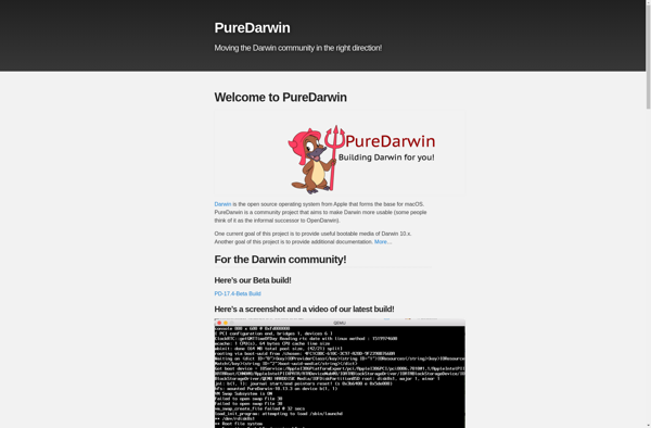 PureDarwin image