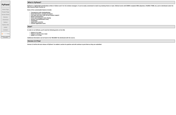 PyPanel image
