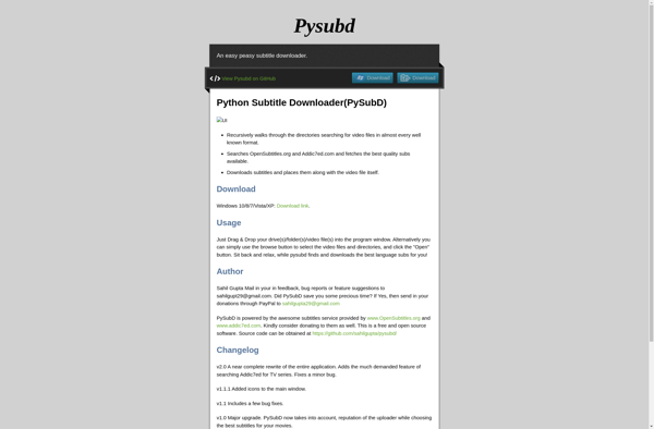 PySubD image