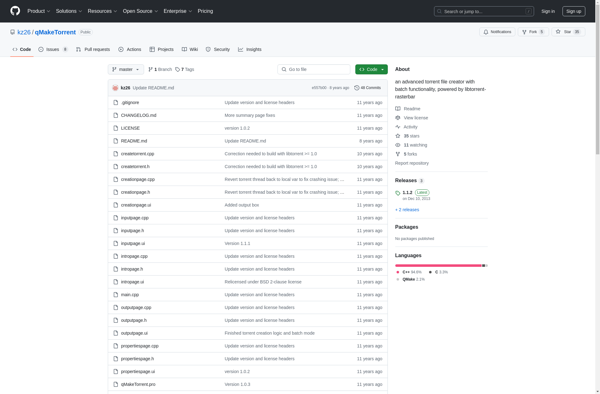 QMakeTorrent image