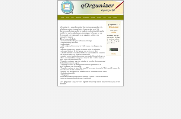 QOrganizer image