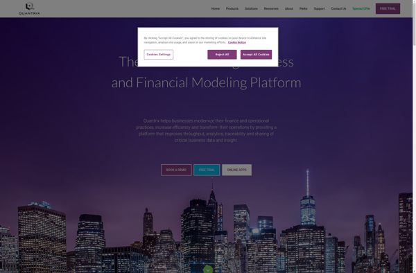 Quantrix Modeler image