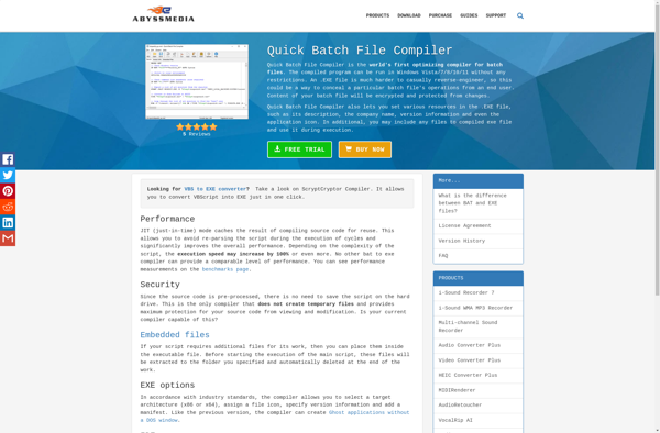 Quick Batch File Compiler image
