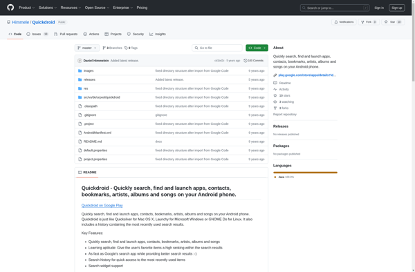 Quickdroid Search image